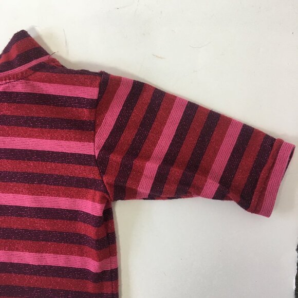 Please Mum Girls Baby Sz 6 Months Sparkle Red Pink Shirt Stripe Vancouver Canada - Picture 12 of 13